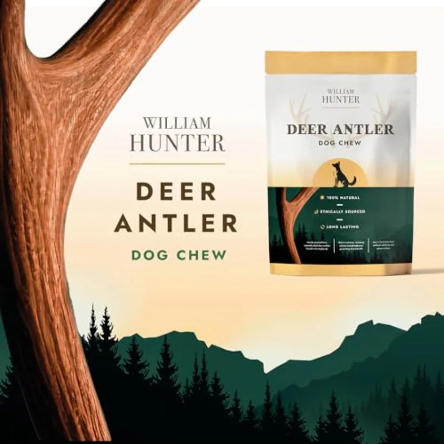 Yao Hui Huang Natural Deer Antler Chews For Aggressive Dogs
