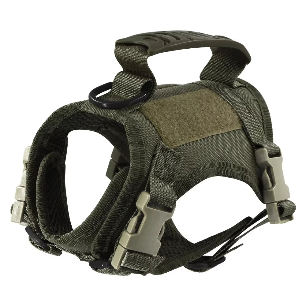 Durable Nylon Tactical Military Dog Harness Vest
