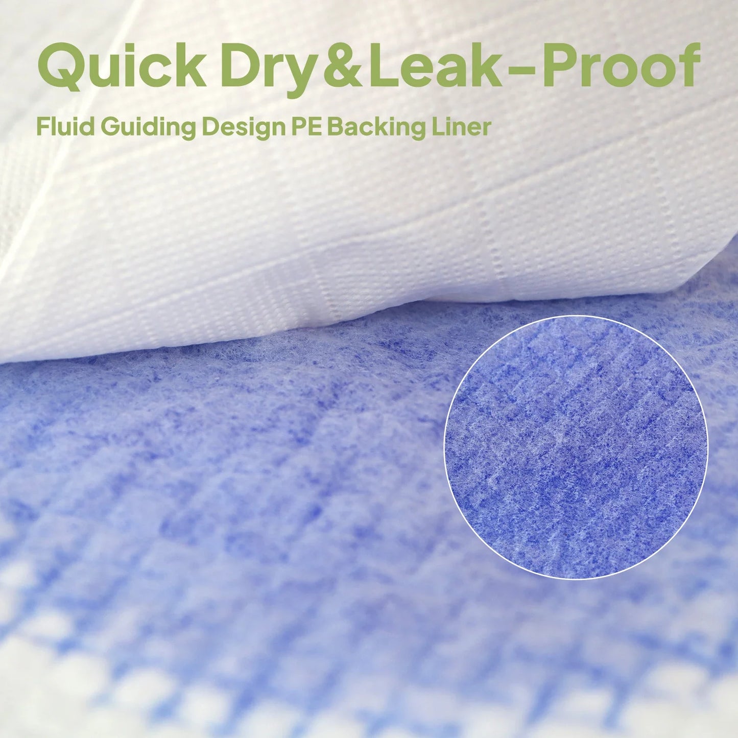 Super Absorbent Leakproof Disposable Underpads For Care