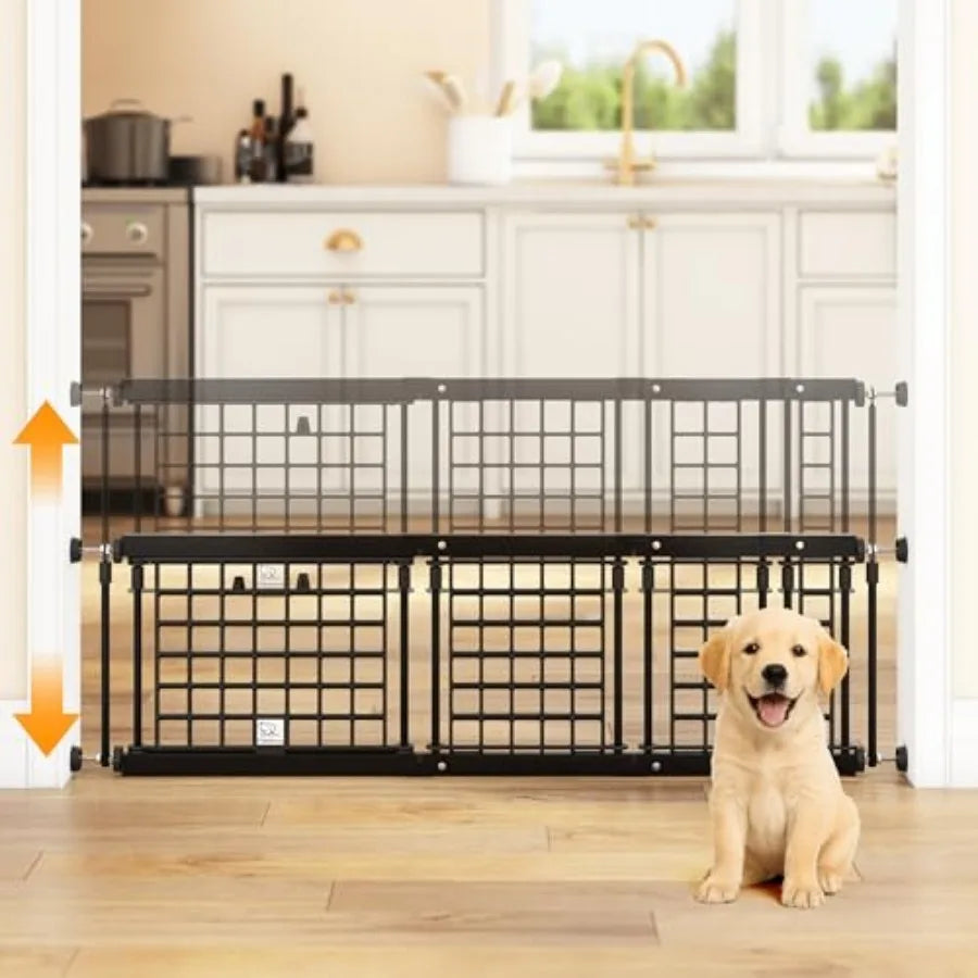 Fldofaves Adjustable Dog Gate For Doorways And Stairs
