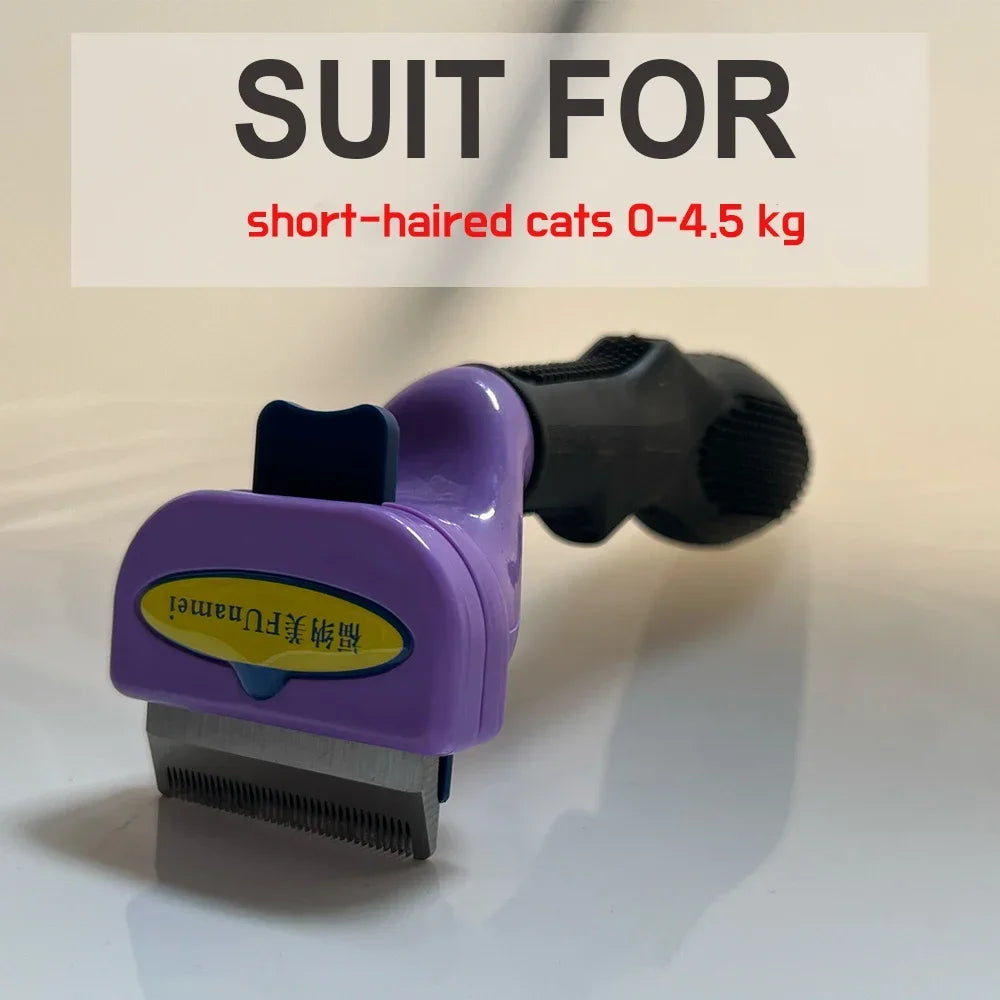 Funamei Pet Deshedding Brush For Dogs And Cats
