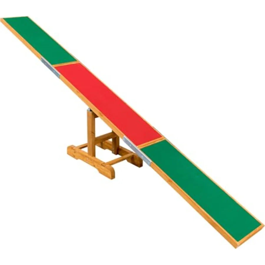 Dog Agility Seesaw Teeter Set For Canine Training Practice