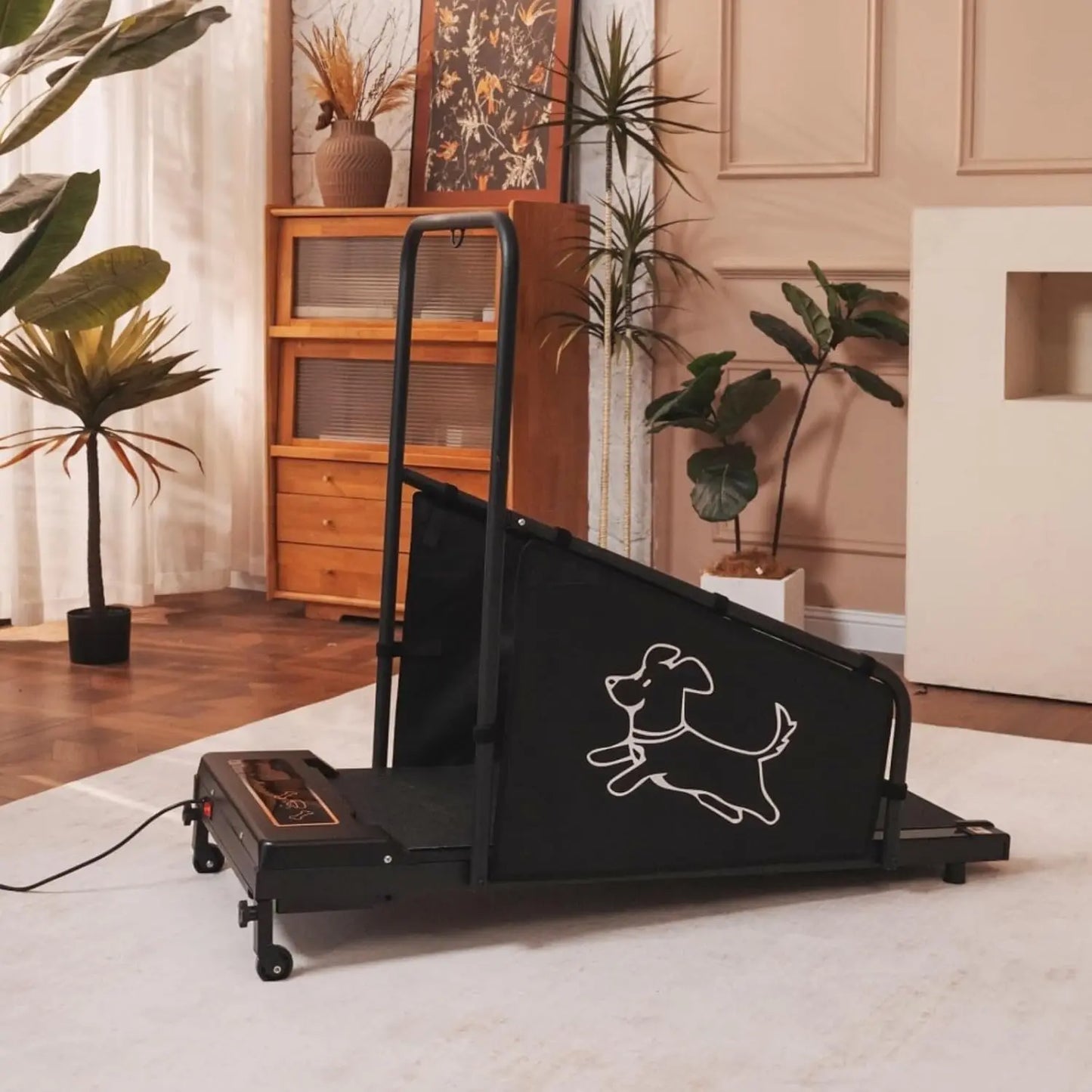 Dog Treadmill For Medium Dogs With Auto Incline And Shock
