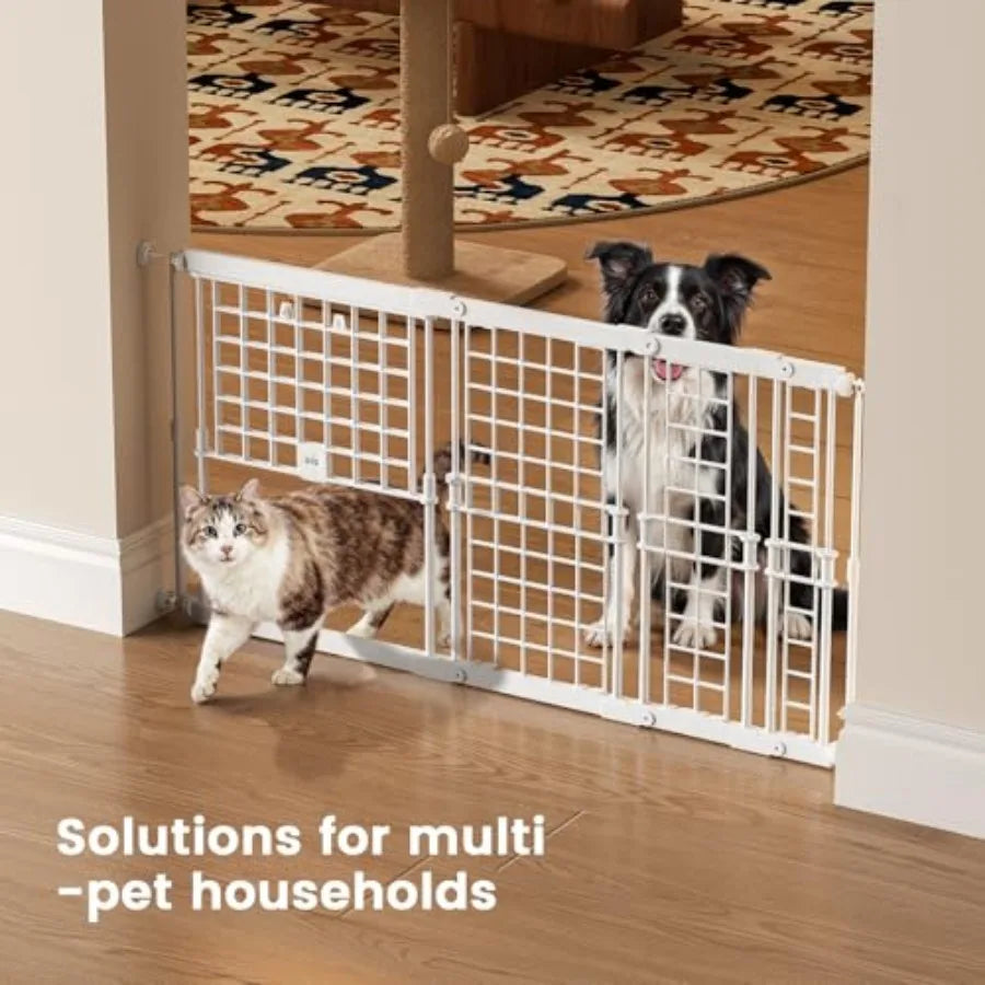 Fldofaves Adjustable Dog Gate For Doorways And Stairs