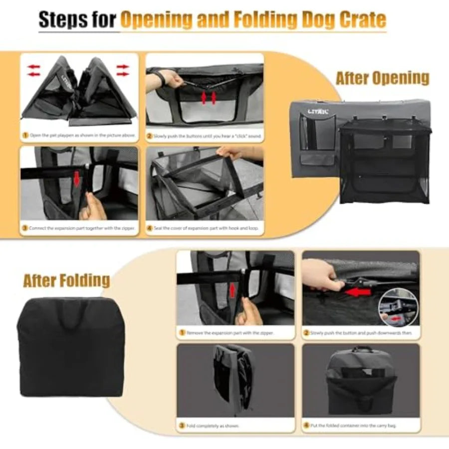 Plastic Dog Crate For Multi Cat Homes And Small Dogs