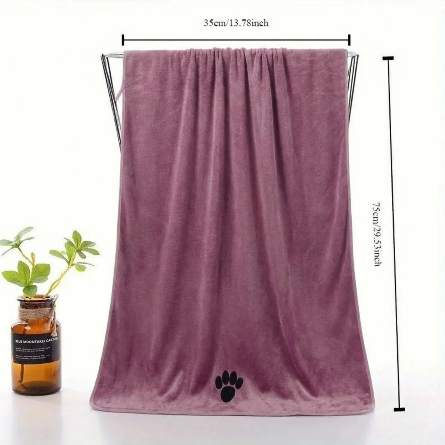 Extra Large Pet Bath Towel Microfiber Quick Dry for Dogs and Cats