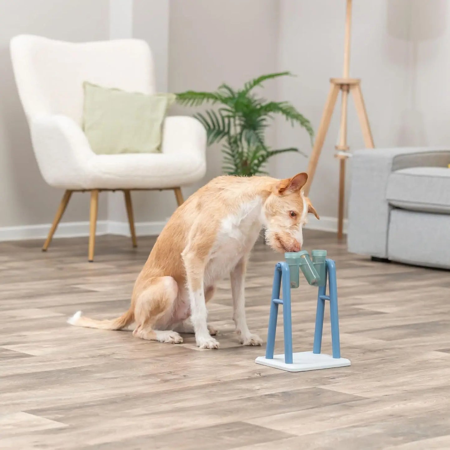 Interactive Dog Puzzle Toy Treat Dispenser For Mental Stimulation