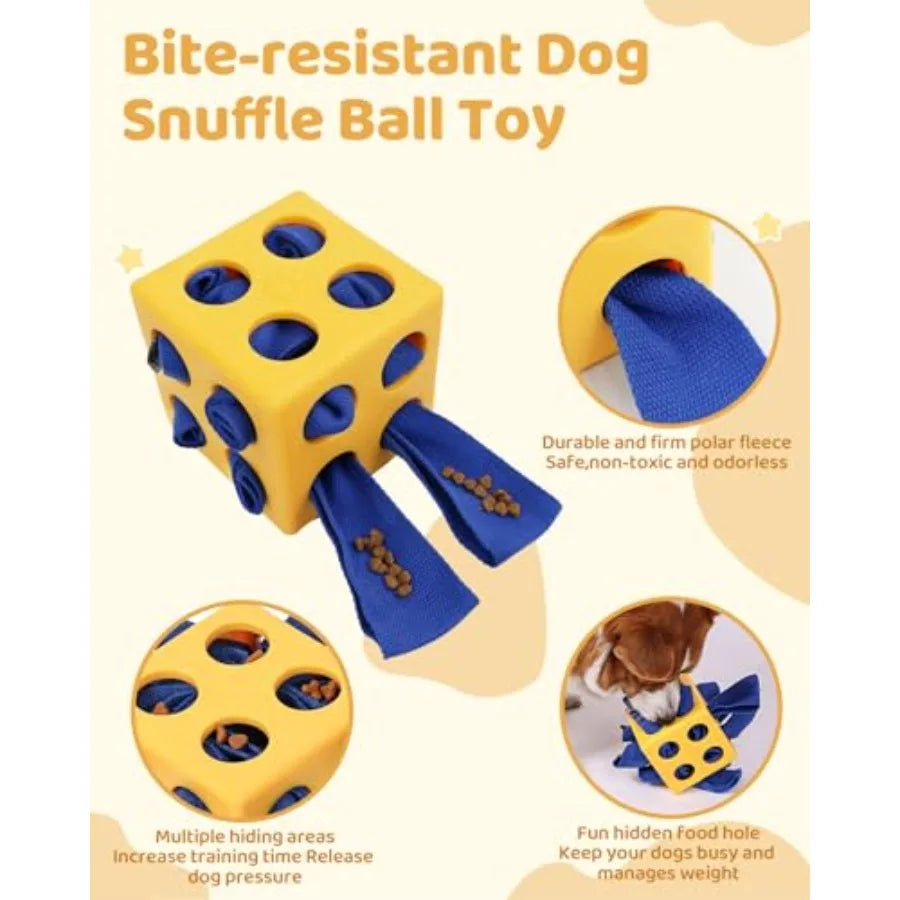 Yao Hui Huang Interactive Puzzle Dog Toy Snuffle Cube Foraging