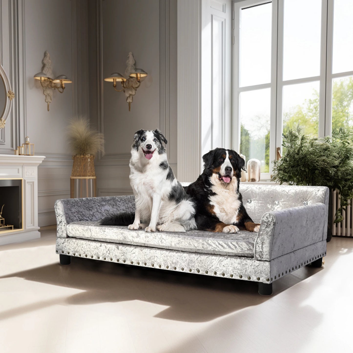 BORWART Heavy Duty Pet Sofa Bed For Dogs And Kittens