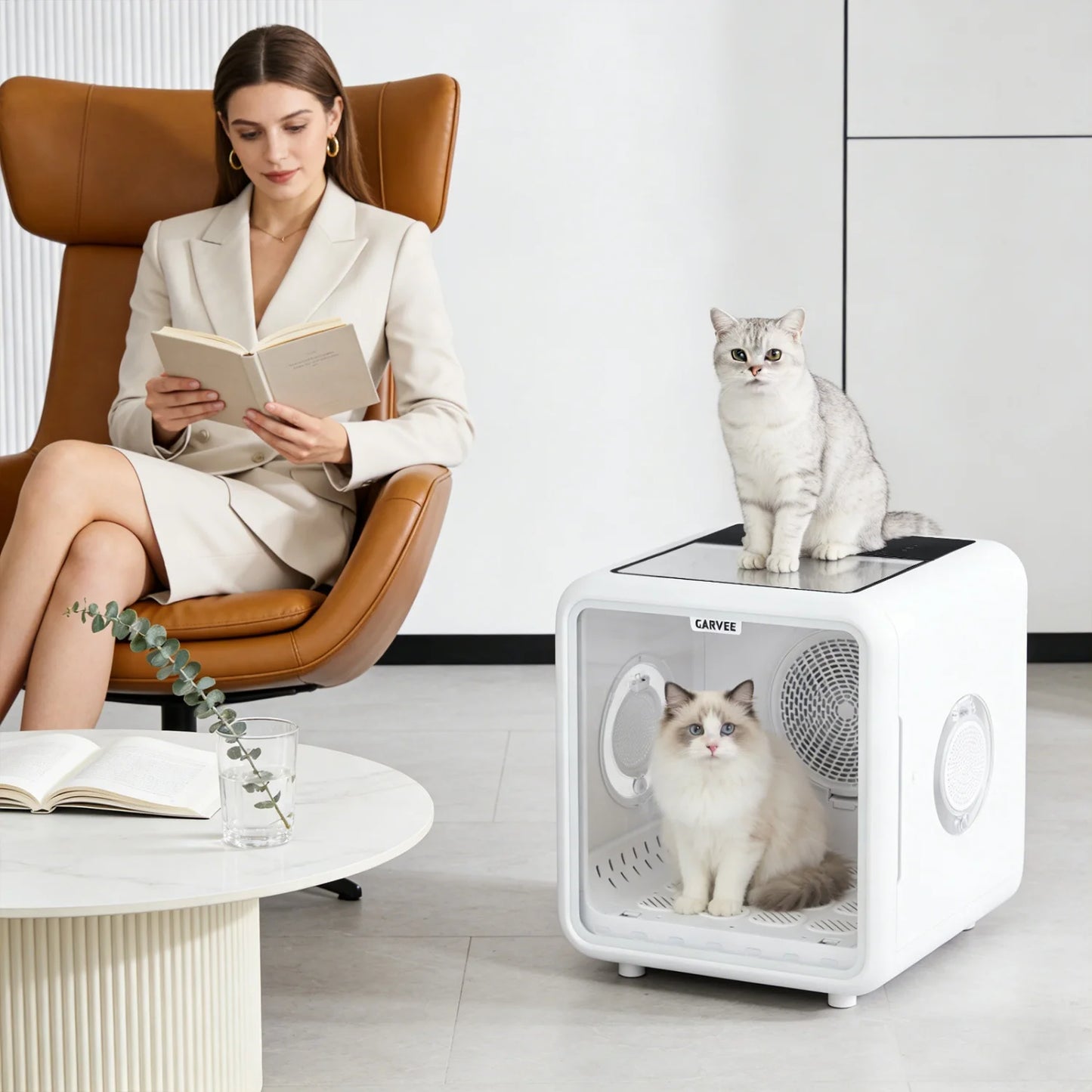 HiMISS 72L Automatic Dog Cat Drying Box