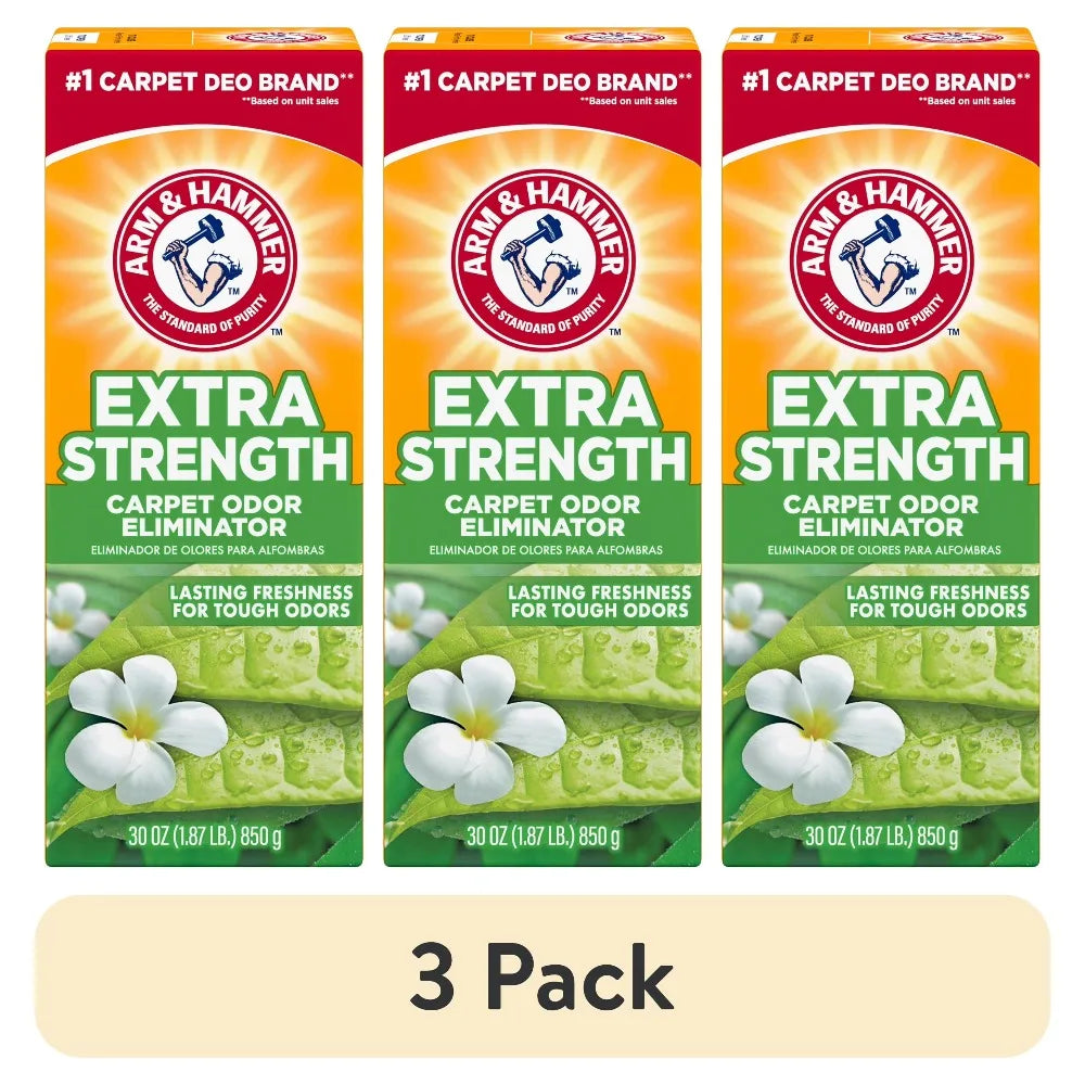 Arm Hammer Carpet Odor Eliminator Powder With Baking Soda