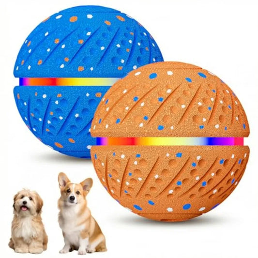 Interactive Dog Ball Toy With RGB Lights ETPU IP54 Waterproof