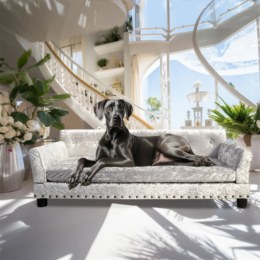 BORWART Heavy Duty Pet Sofa Bed For Dogs And Kittens