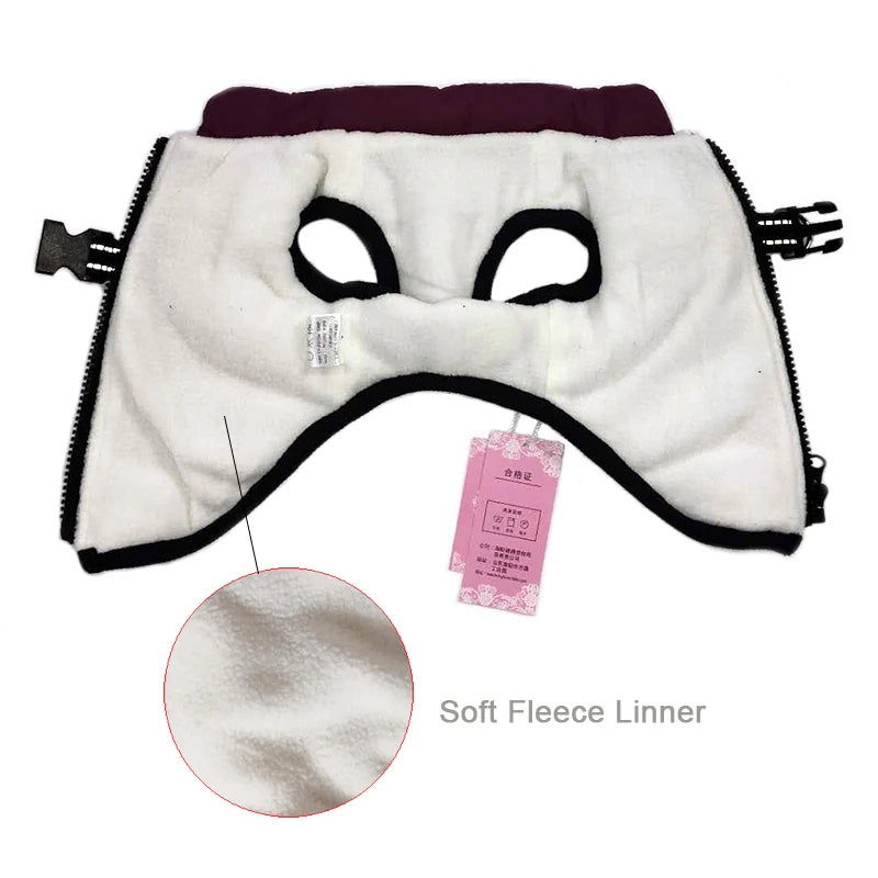 CDDMPET Winter Warm Pet Dog Jacket With Harness Waterproof Coat
