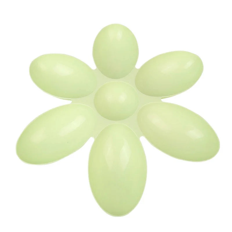 Durable Petal Shaped 6-In-1 Feeding Bowl for Dogs and Cats
