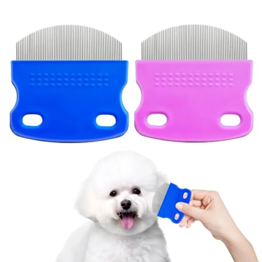 Professional Stainless Steel Pet Eye Comb For Cats And Dogs