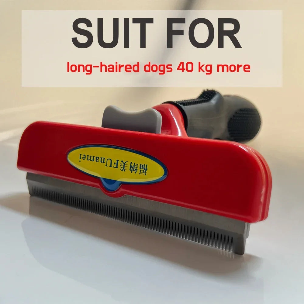Funamei Pet Deshedding Brush For Dogs And Cats