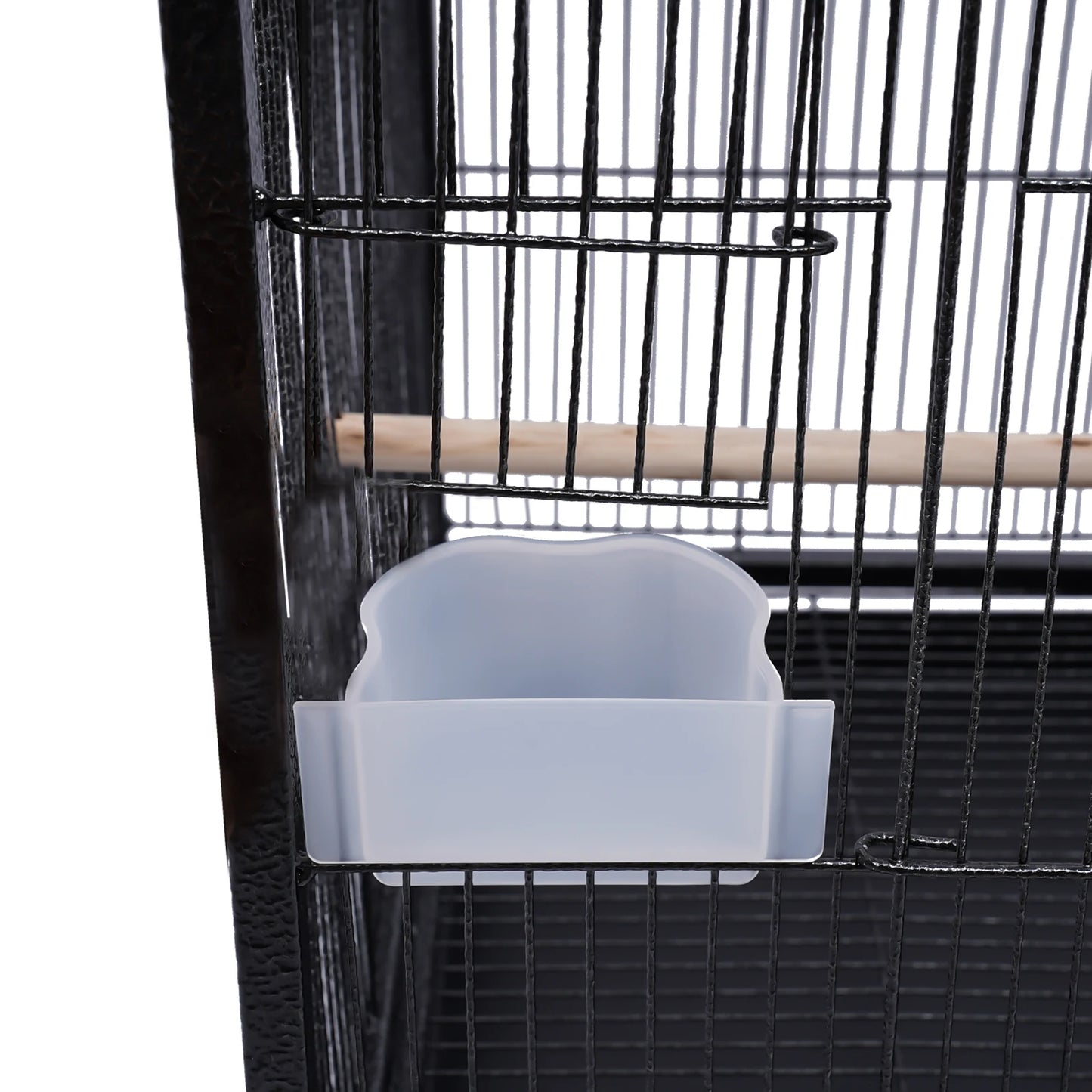 Large Metal Bird Flight Cage With Rolling Stand And Anti Escape Door