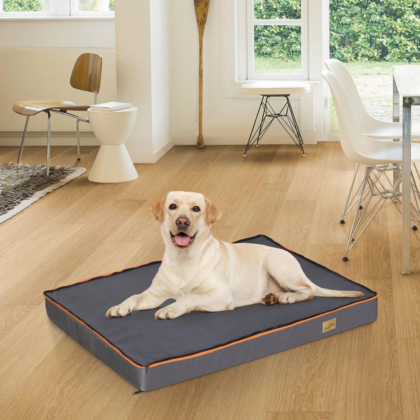 Bingopaw Large Orthopedic Dog Bed With Washable Cover
