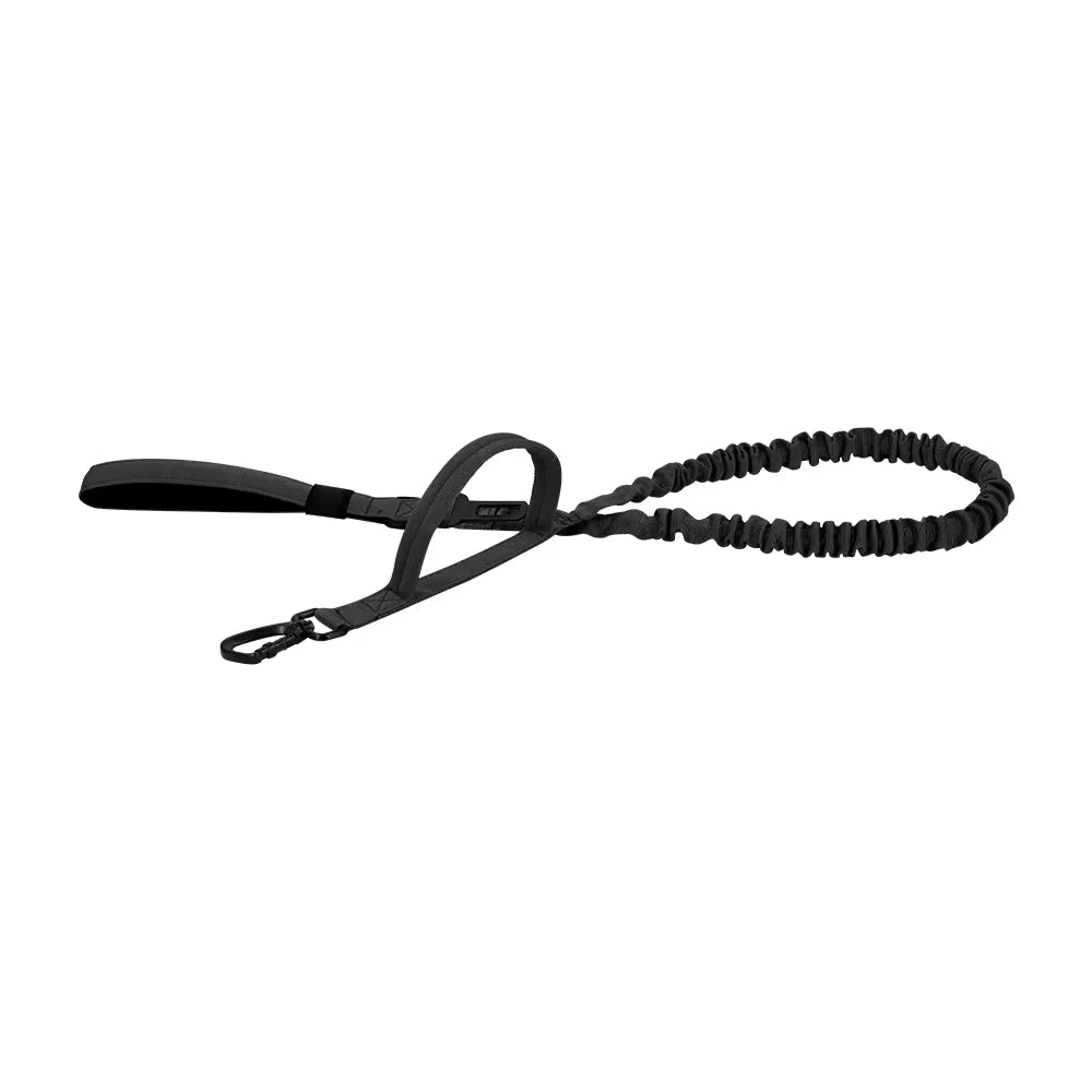Nylon Adjustable Military Dog Leash With 2 Handles