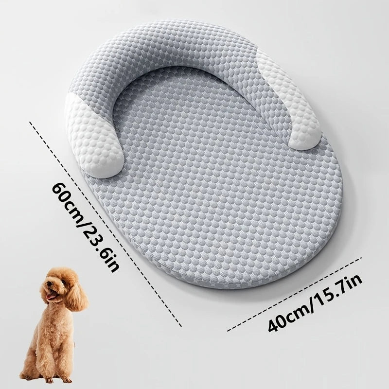 Summer Ice Silk Cooling Pet Mat for Dogs and Cats Indoors