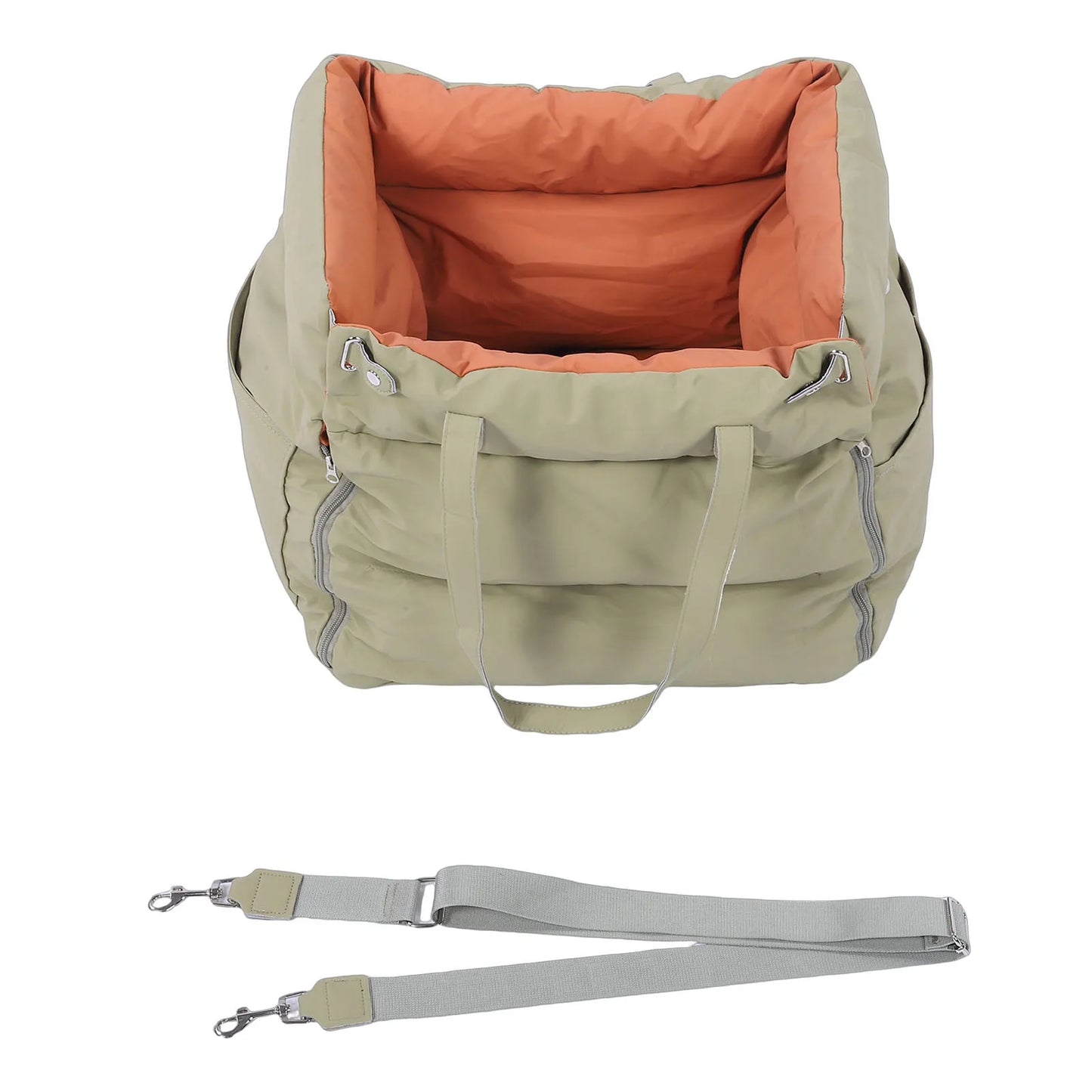 Portable Wireless Pet Car Seat With Harness