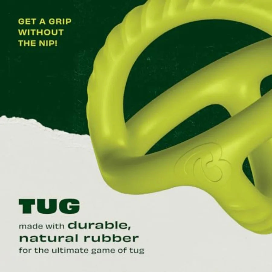 Durable Dog Chew Toy For Aggressive Chewers Real Bacon