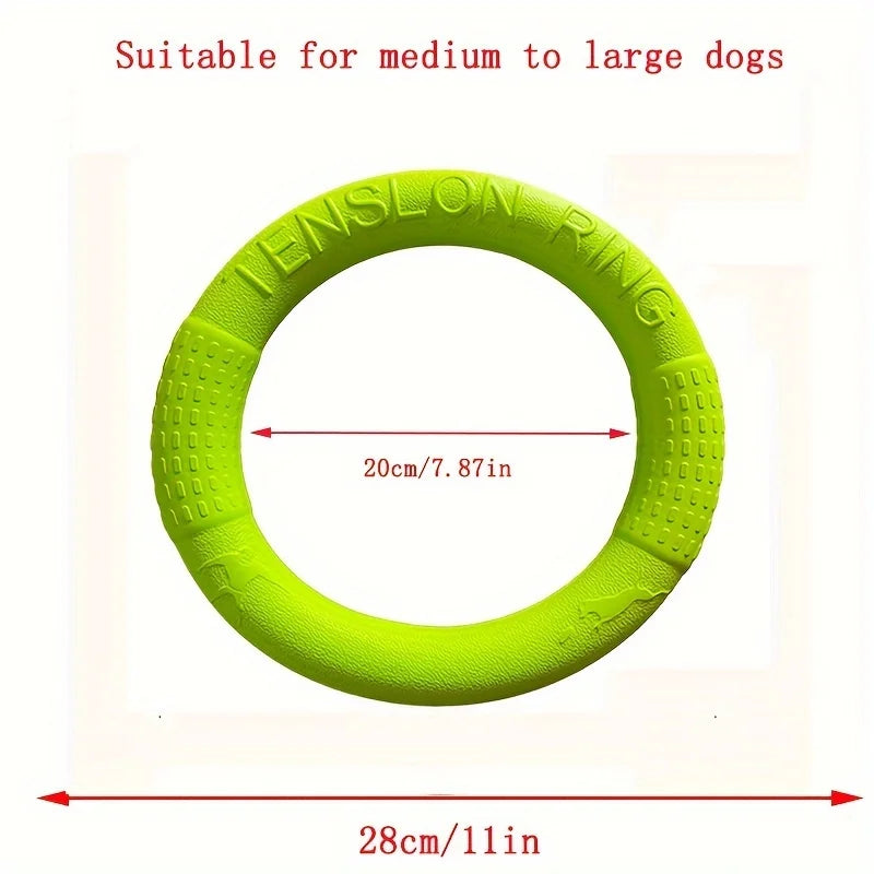 Tenzongret Floating Water Flying Disk Dog Chew Toy