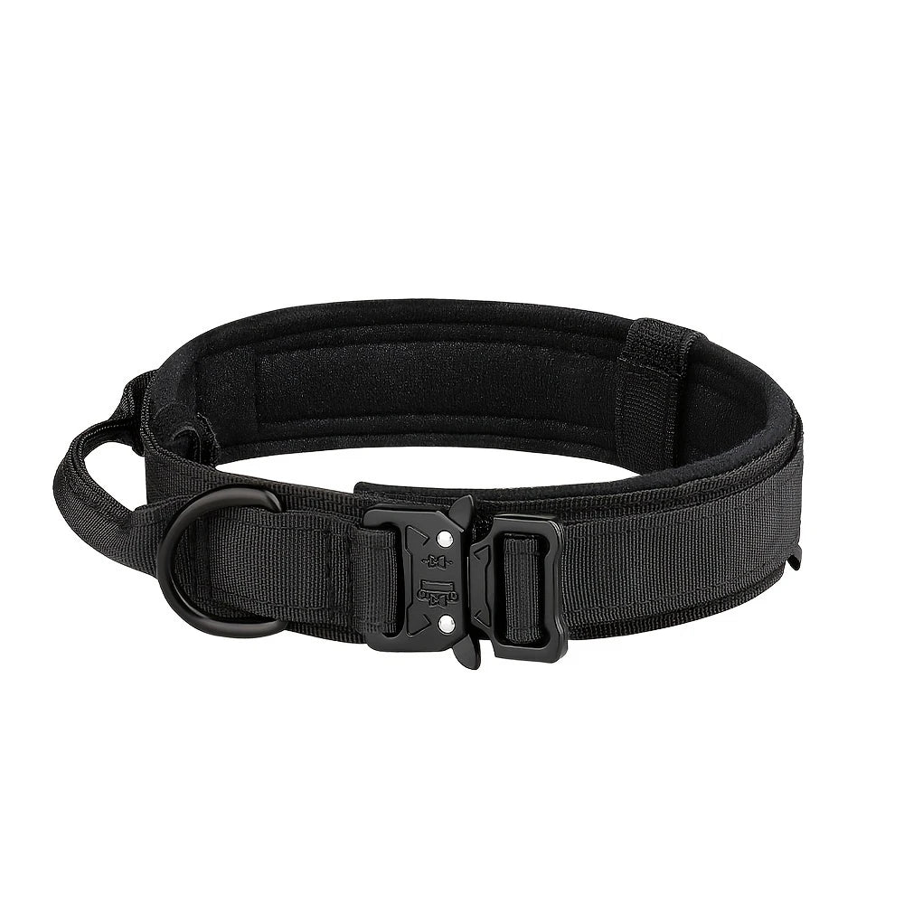PETRAVEL Dog Training Collar Adjustable Tactical Collar and Leash Set