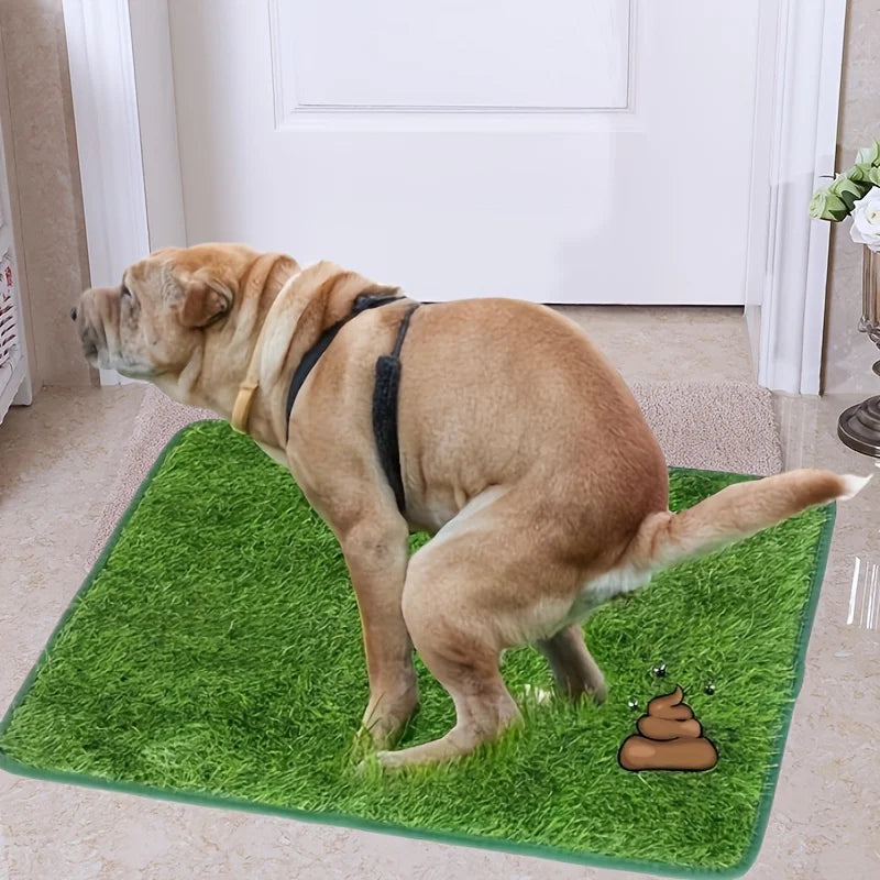 Ultimate Washable Dog Grass Mat With Non Slip Backing