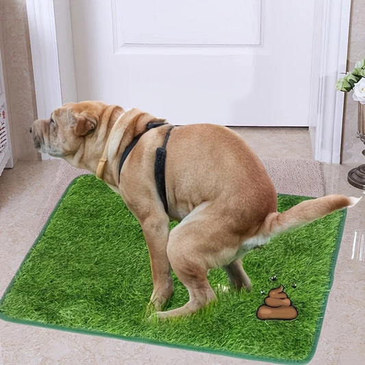 Ultimate Washable Dog Grass Mat With Non Slip Backing