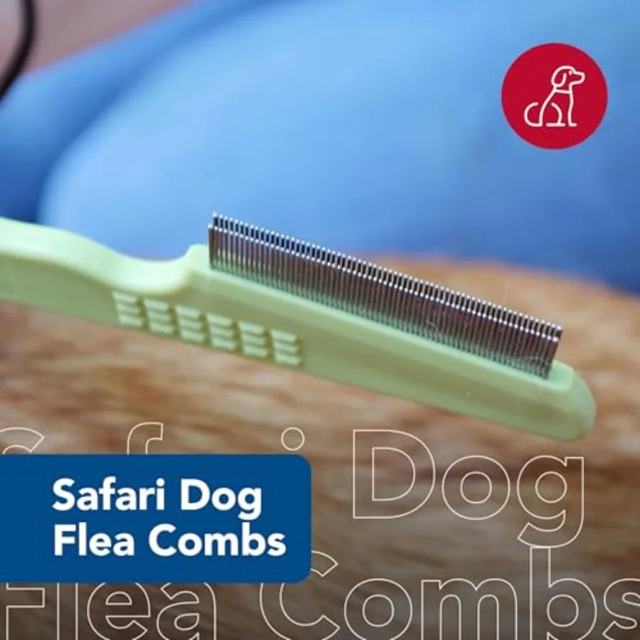 Pet Safari Double Row Comb For Flea Prevention And Detection