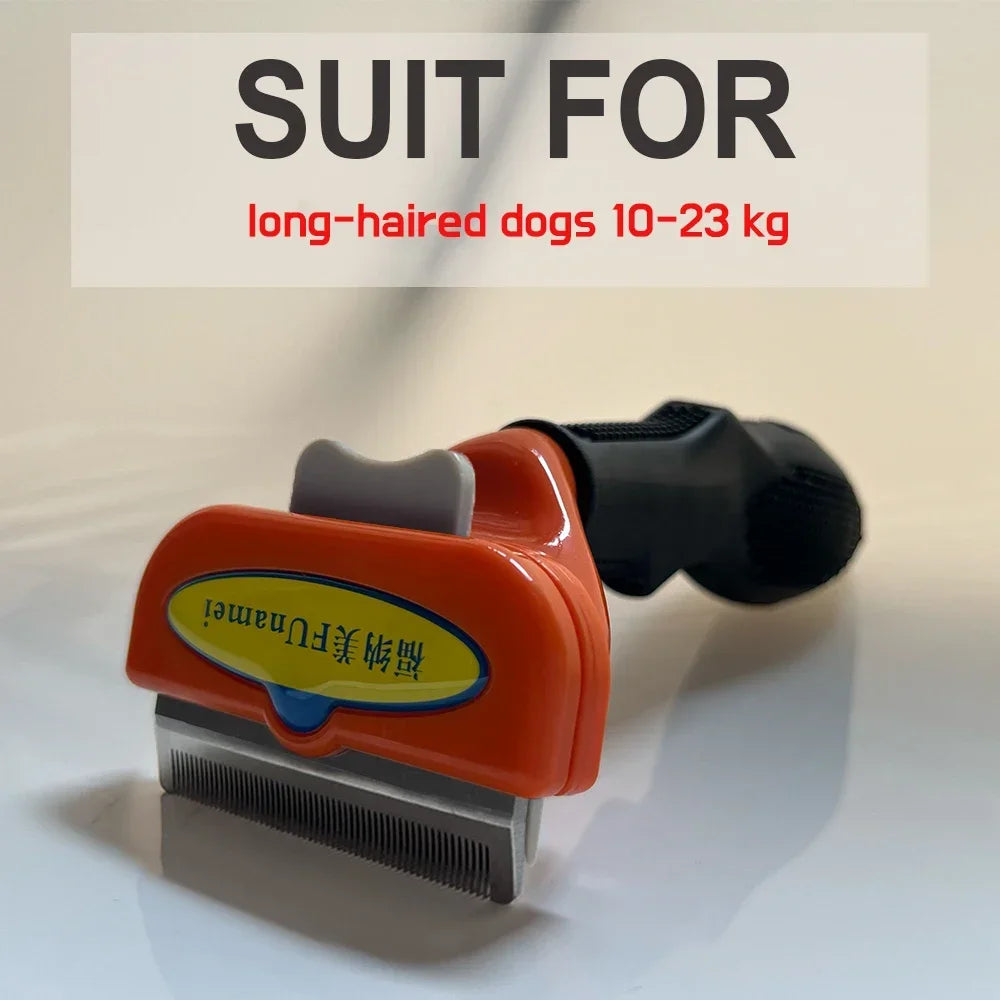 Funamei Pet Deshedding Brush For Dogs And Cats