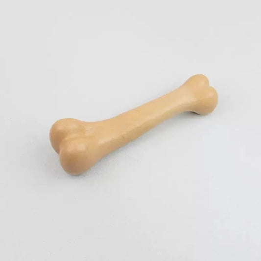 Natural Non Toxic Dog Bone Chew Toy Indestructible Anti Bite