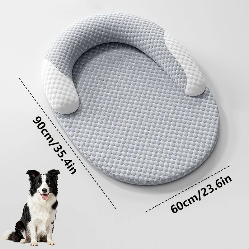 Summer Ice Silk Cooling Pet Mat for Dogs and Cats Indoors
