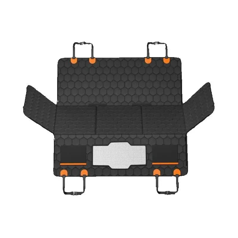 SucceBuy Back Seat Extender Dog Car Seat Cover With Storage Pocket