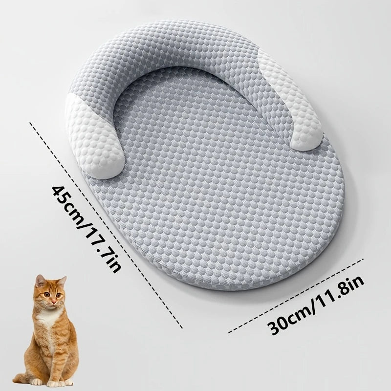 Summer Ice Silk Cooling Pet Mat for Dogs and Cats Indoors