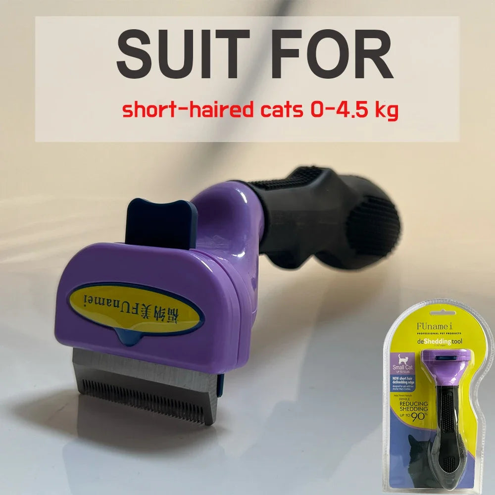 Funamei Pet Deshedding Brush For Dogs And Cats