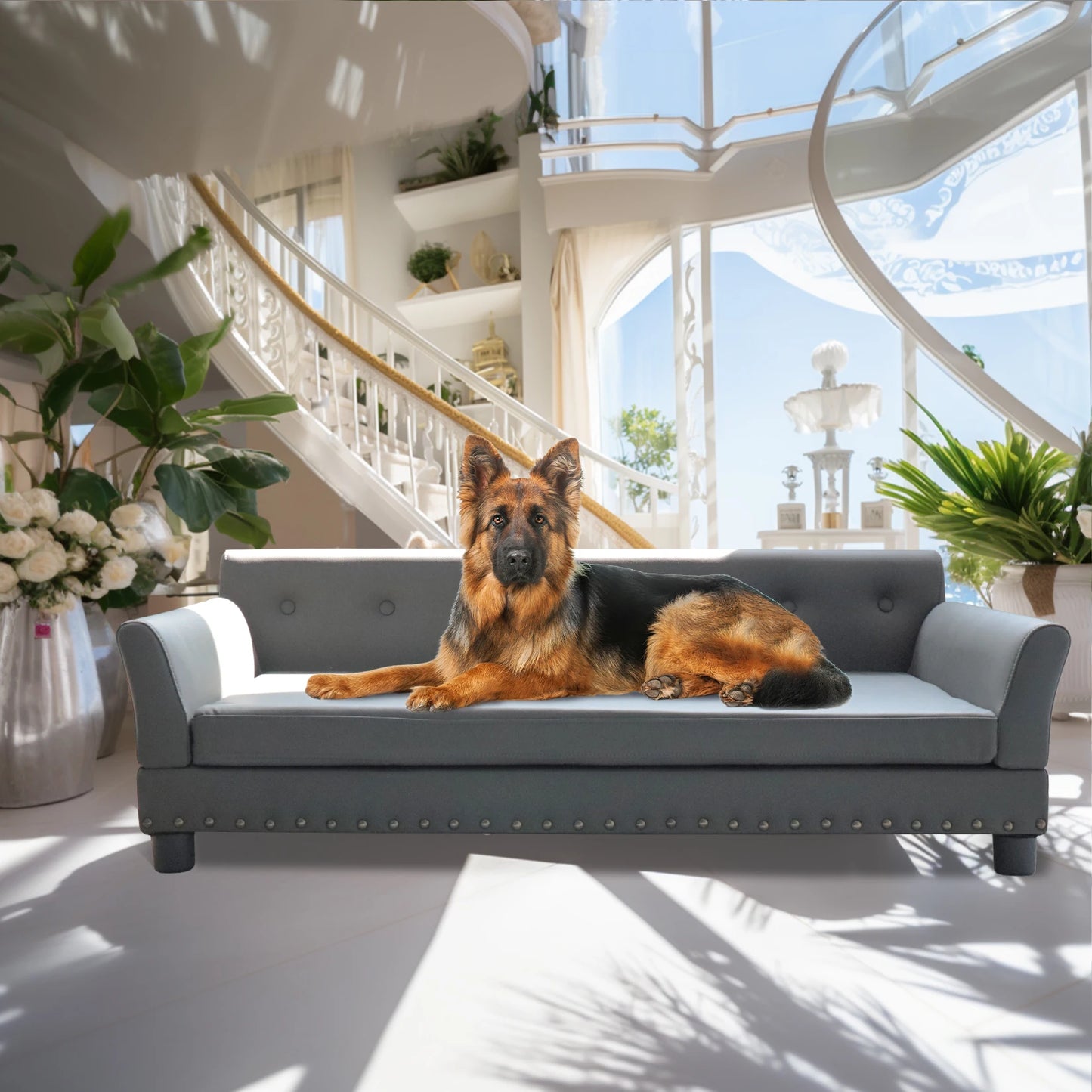BORWART Heavy Duty Pet Sofa Bed For Dogs And Kittens