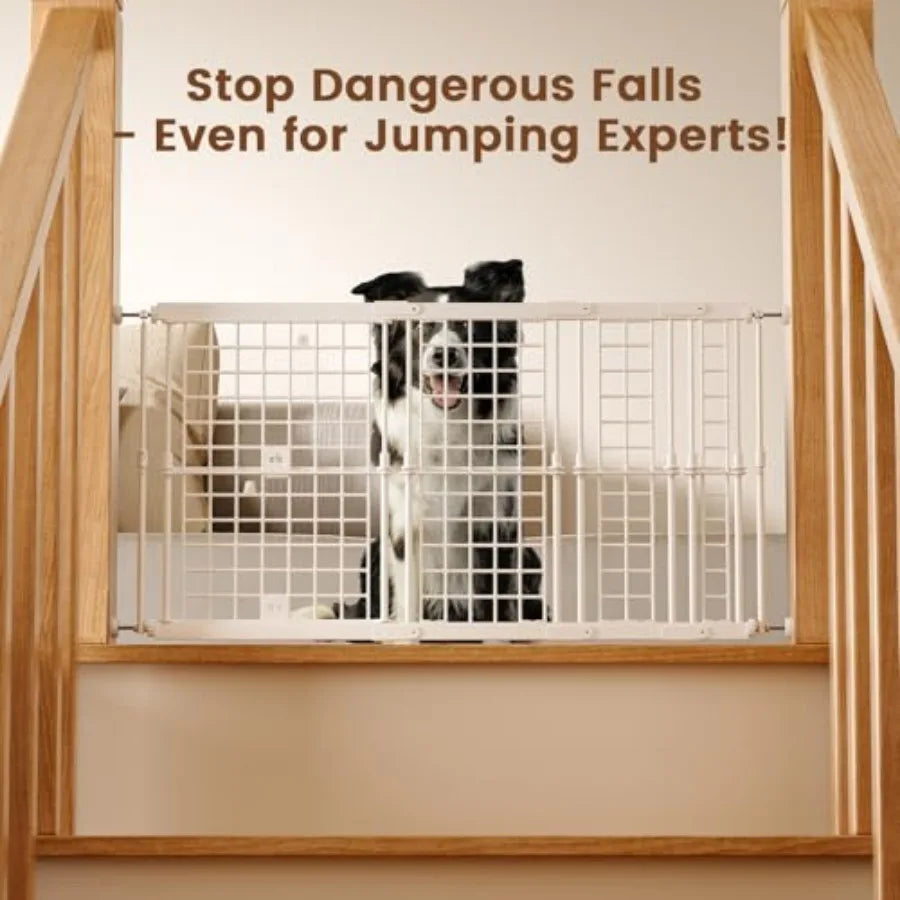Fldofaves Adjustable Dog Gate For Doorways And Stairs