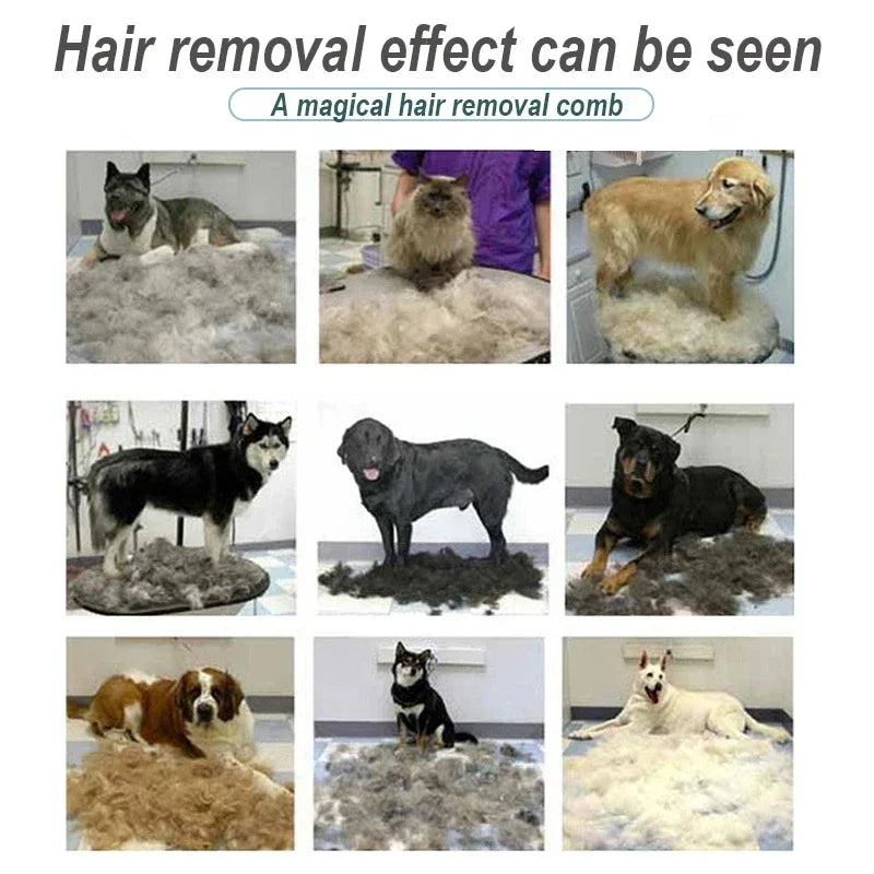 Funamei Pet Deshedding Brush For Dogs And Cats