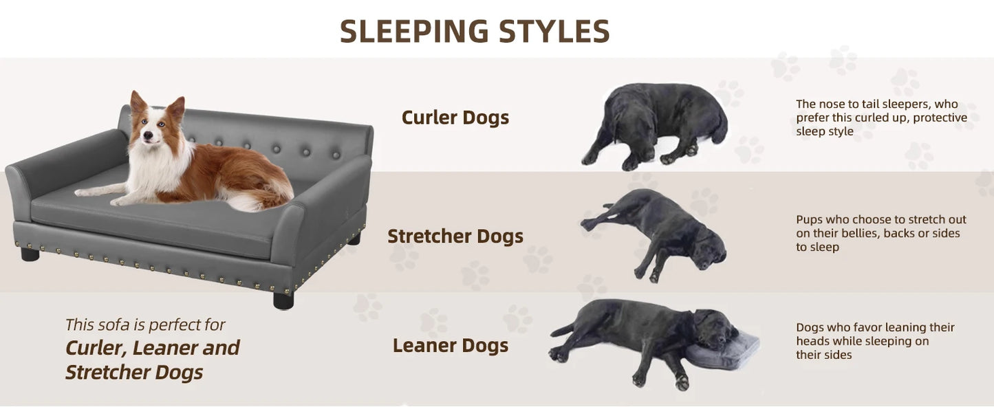 BORWART Heavy Duty Pet Sofa Bed For Dogs And Kittens