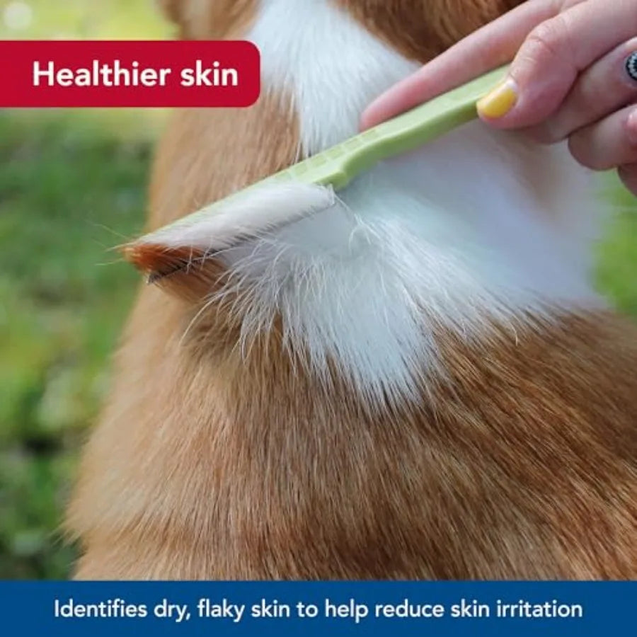 Pet Safari Double Row Comb For Flea Prevention And Detection