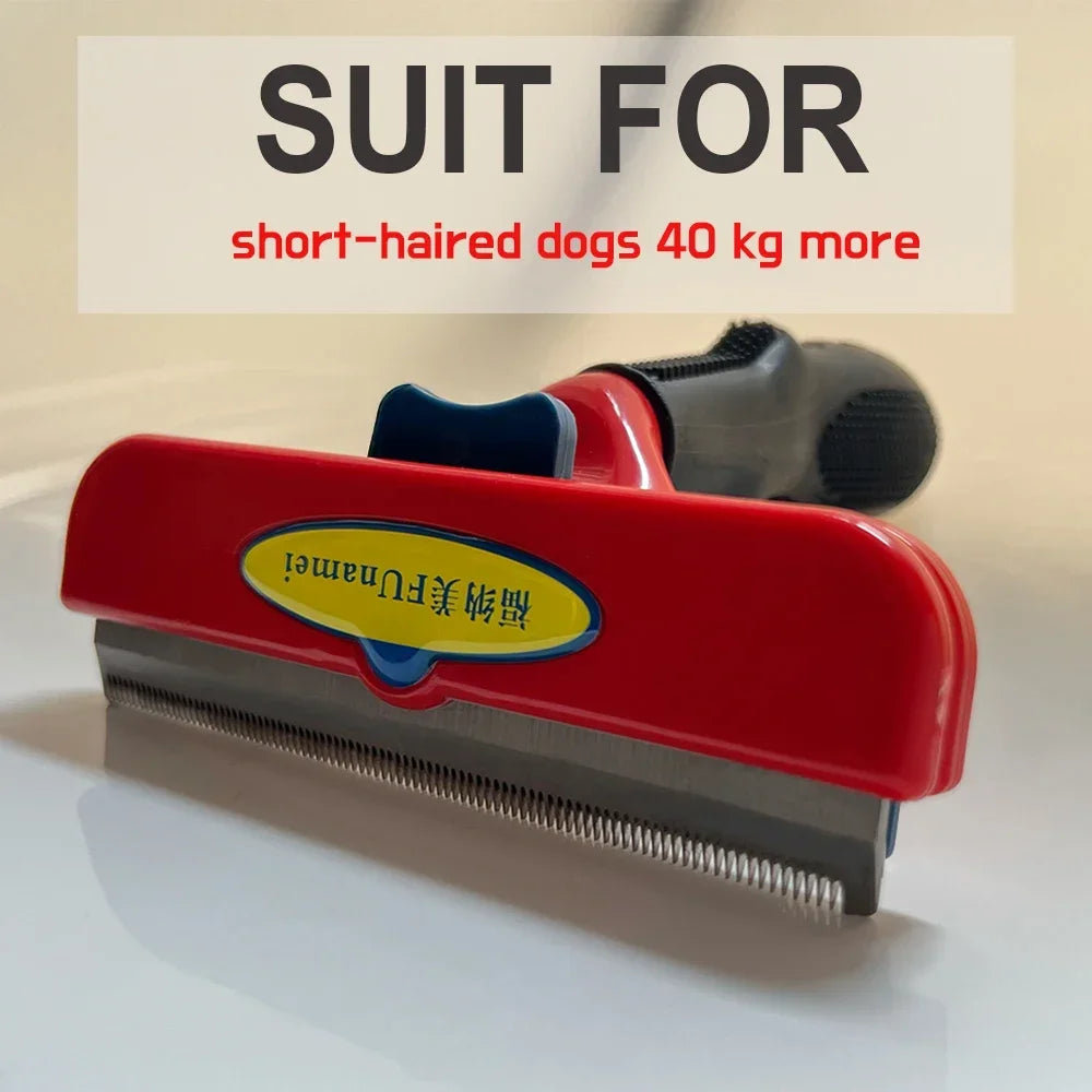Funamei Pet Deshedding Brush For Dogs And Cats