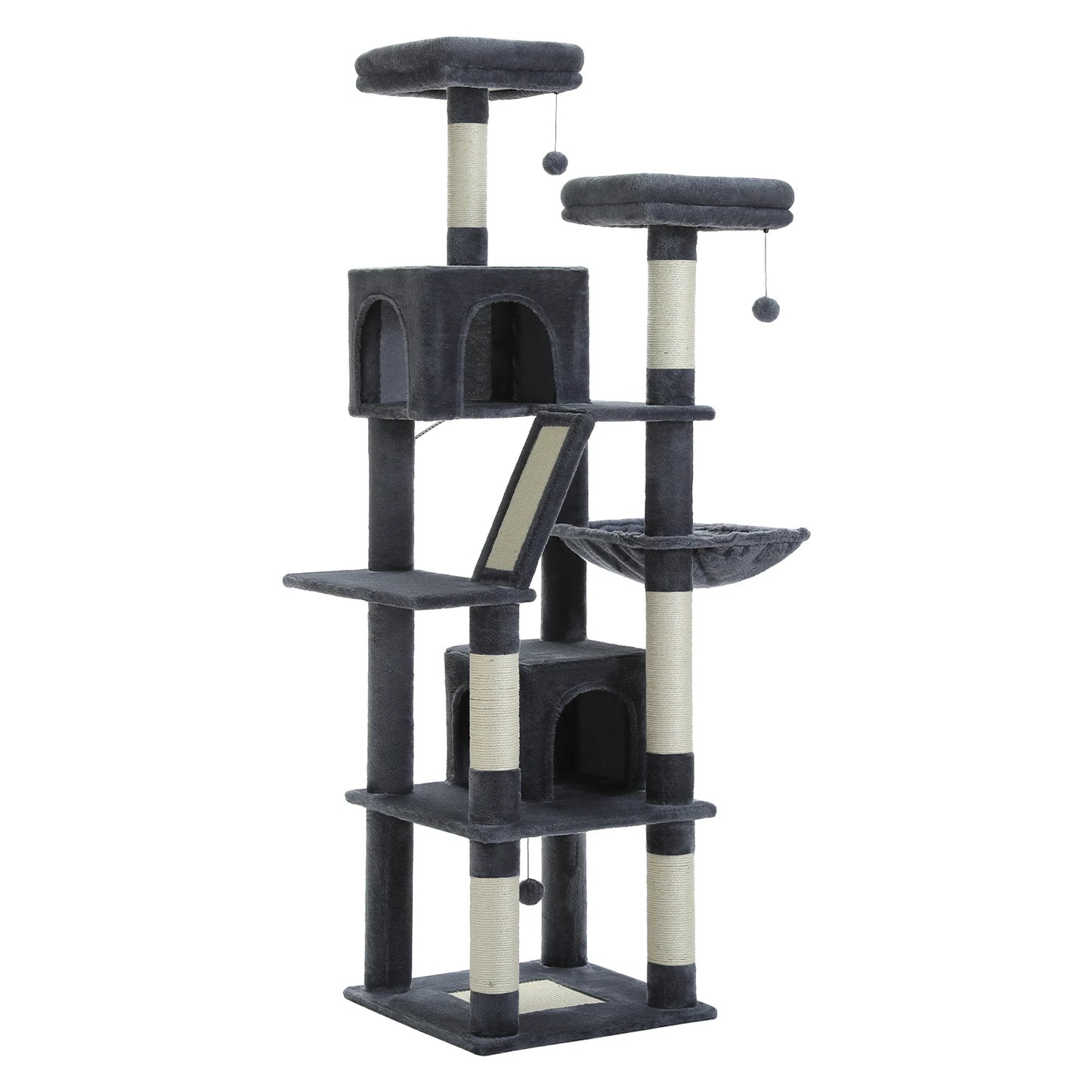 Pawz Road Large Multi Level Plush Cat Tree Tower