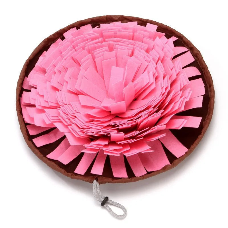 Washable Felt Pet Sniffing Pad For Foldable Dog Slow Feeding