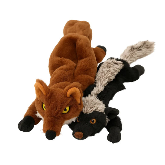 Squeaky Plush Dog Toys Pack for Dogs Durable Interactive Chew