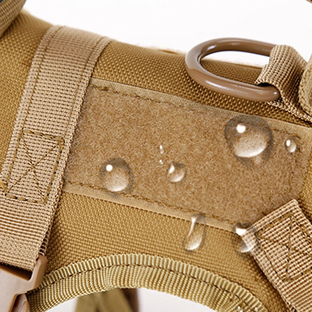 Durable Nylon Tactical Military Dog Harness Vest
