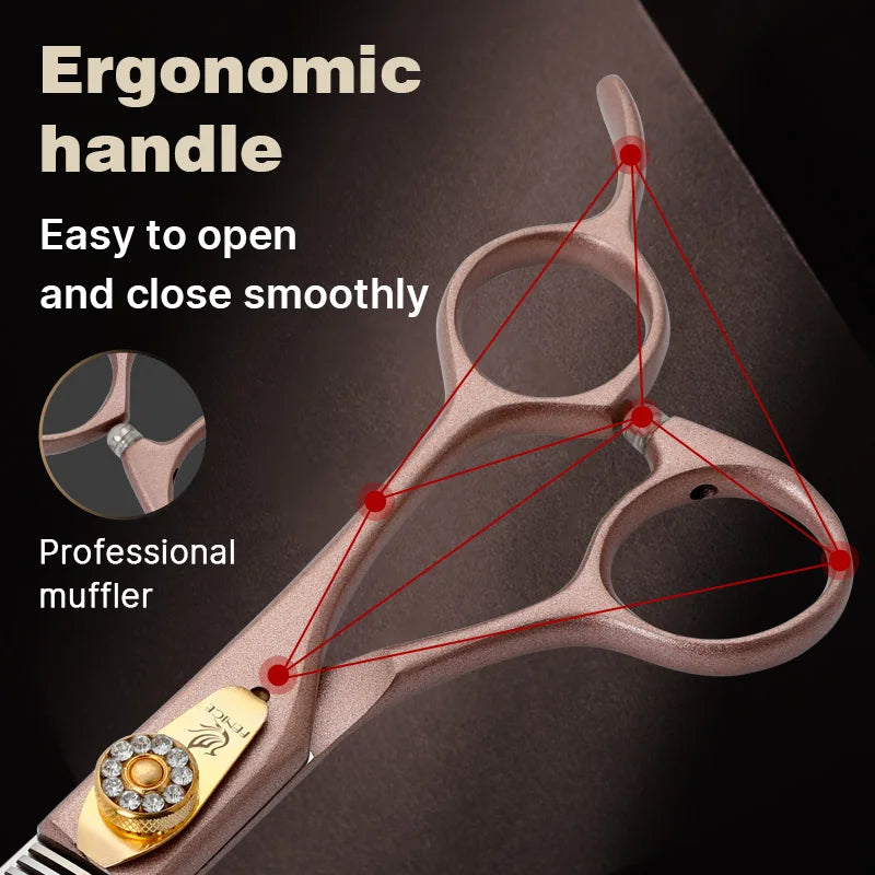 Fenice JP440C Thinning Scissors 35 Percent Pet Grooming Shears