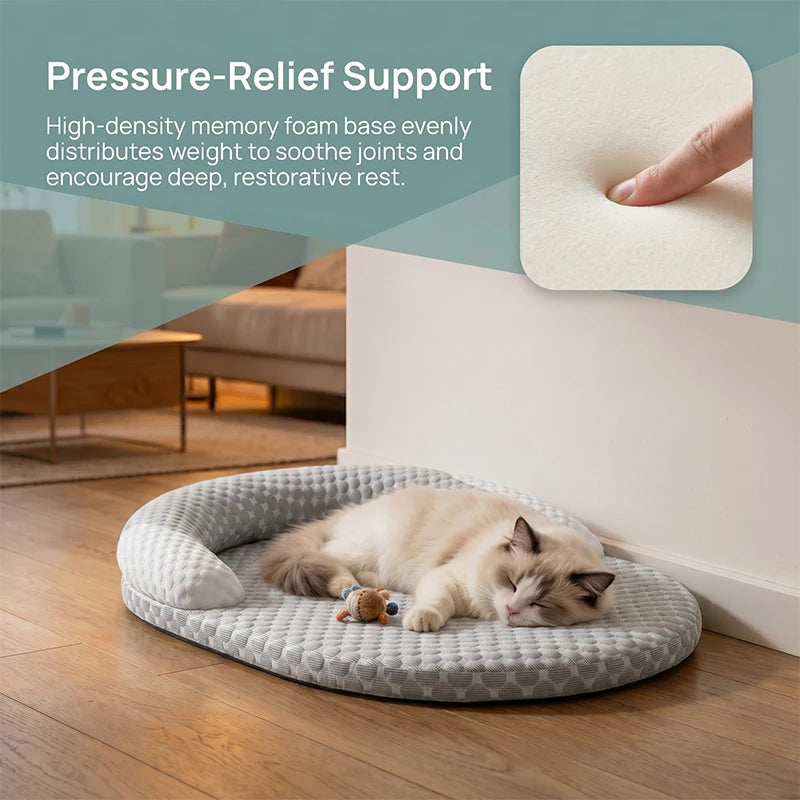 Summer Ice Silk Cooling Pet Mat for Dogs and Cats Indoors